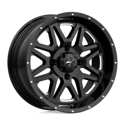 Felga aluminiowa 14" MSA Offroad Wheels M26 VIBE 14x7 ET0 4x110 Gloss Black Milled
