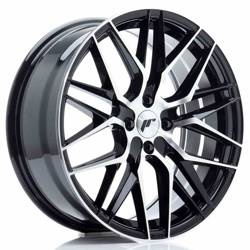 Felga aluminiowa 18" Japan Racing JR28 18x7,5 ET40 4x100 Gloss Black MachinedFace