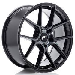 Felga aluminiowa 18" Japan Racing JR30 18x8 ET20-40 5H BLANK Black Machined w/Tinted Face