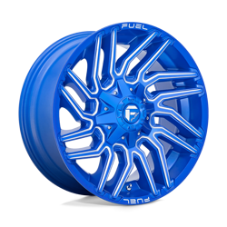 Felga aluminiowa 20" Fuel Typhoon 20x9 ET1 6x135/139,7 Anodized Blue Milled