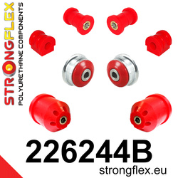 Zestaw przedniego zawieszenia i tylnej belki A1 / S1 Ibiza Toledo Rapid NH (12-) Polo Fabia