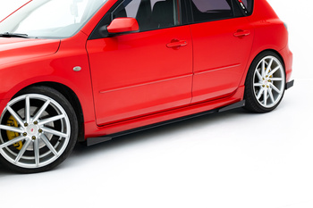 Dokładki progów Street Pro + Flaps Maxton Mazda 3 MPS Mk1