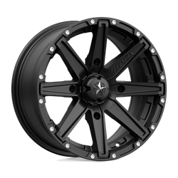 Felga aluminiowa 15" MSA Offroad Wheels M33 CLUTCH 15x7 ET10 4x137 Satin Black