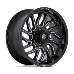 Felga aluminiowa 20" Fuel D807 HURRICANE 20x9 ET1 6x135 Gloss Black Milled