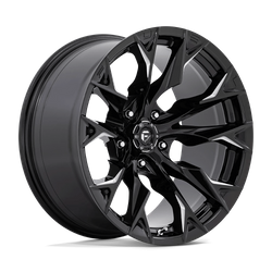 Felga aluminiowa 20" Fuel Flame 20x10 ET-18 5x127 Gloss Black Milled