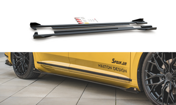 Dokładki progów Street Pro + Flaps Maxton Volkswagen Arteon R-Line Sedan / Shooting Brake Mk1