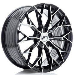 Felga aluminiowa 19" Japan Racing JR49 19x8 ET20-40 5H BLANK Gloss Black Machined Face