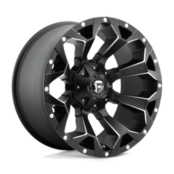 Felga aluminiowa 17" Fuel Assault 17x9 ET1 8x165,1 Matte Black Milled