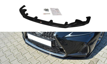 Splitter przedni Maxton V1 Lexus IS MK3 Polift F-Sport (czarny połysk)