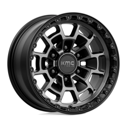 Felga aluminiowa 16" KMC KM718 SUMMIT 16x8 ET0 6x120 Satin Black