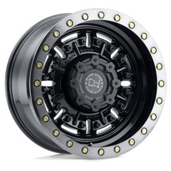 Felga aluminiowa 20" Black Rhino Abrams 20x9,5 ET12 6x135 Gloss Gun Black W/ Machined Dark Tint