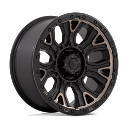 Felga aluminiowa 20" Fuel Traction 20x9 ET1 6x139,7 Matte Black With Double Dark Tint