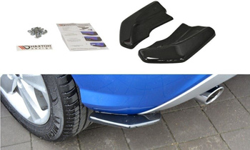 Splittery tylne Audi Q2 MK1 (czarny połysk)