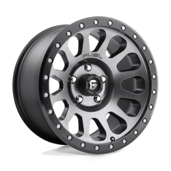 Felga aluminiowa 17" Fuel Vector 17x8,5 ET7 6x139,7 Matte Gun Metal Black Bead Ring