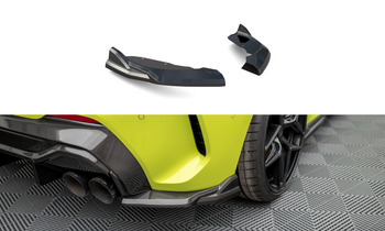Karbonowe Splittery Tylne Boczne Prepreg Maxton BMW 1 M-Pack / M135i / 128ti F40