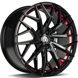 Felga aluminiowa 19" seventy9 SV-C 19x8,5 ET40 5x112 BGRIL- Black Glossy Red Inner Lip