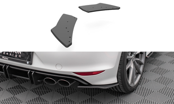 Splittery Tylne Boczne Street Pro Maxton Volkswagen Golf R Mk7