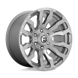 Felga aluminiowa 20" Fuel Blitz 20x10 ET-18 5x127 Brushed Gun Metal Tinted Clear
