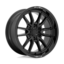 Felga aluminiowa 20" Fuel Clash 20x9 ET1 6x139,7 Gloss Black