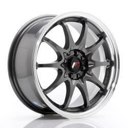 Felga aluminiowa 16" Japan Racing JR5 16x7 ET30 4x100/108 Gun Metal w/MachinedLip