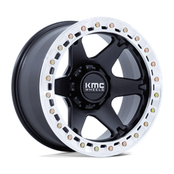 Felga aluminiowa 20" KMC KM238 VI BEADLOCK 20x10 ET-48 BLANK Satin Black