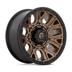 Felga aluminiowa 20" Fuel Traction 20x9 ET1 8x170 Matte Bronze With Black Ring