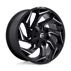 Felga aluminiowa 20" Fuel Reaction 20x9 ET20 8x170 Gloss Black Milled