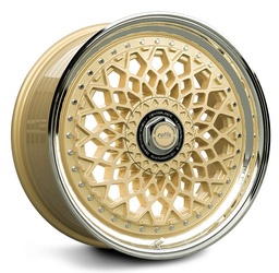 Felga aluminiowa 20" Raffa RF-09 20x8,5 ET45 5x112 Champagner-Polished Lip
