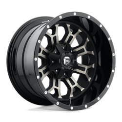 Felga aluminiowa 17" Fuel Crush 17x9 ET1 5x114,3/127 Gloss Machined Double Dark Tint