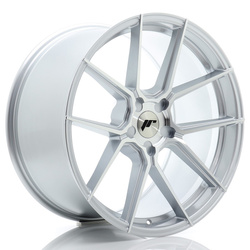 Felga aluminiowa 20" Japan Racing JR30 20x10 ET41 5x120 Silver Machined