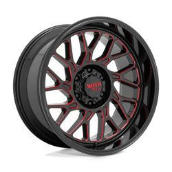 Felga aluminiowa 20" Moto Metal MO805 20x10 ET-18 8x165,1 Gloss Black Milled