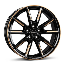 Felga aluminiowa 19" Borbet LX19 19x8 ET40 5x112 Black Glossy Gold Spoke Rim