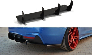 Dyfuzor Tylny i Splittery Tylne Boczne Maxton BMW 4 Coupe / Gran Coupe / Cabrio M-Pack F32 / F36 / F33
