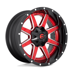 Felga aluminiowa 22" Fuel D250 MAVERICK 22x12 ET-44 6x135/139,7 Gloss Red