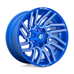 Felga aluminiowa 20" Fuel Typhoon 20x10 ET-18 6x135/139,7 Anodized Blue Milled