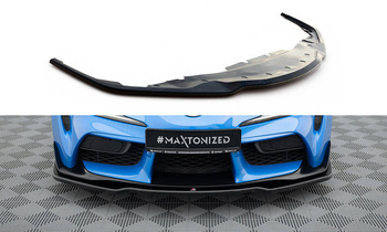 Splitter przedni Maxton V2 Toyota Supra MK5 (czarny połysk)