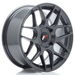 Felga aluminiowa 16" Japan Racing JR18 16x7 ET20-35 4H BLANK Hyper Gray