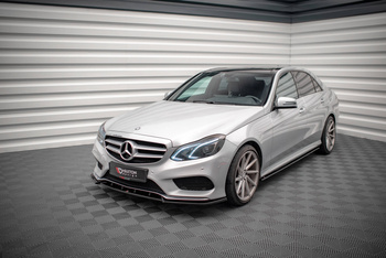 Splitter Przedni V.2 Maxton Mercedes-Benz E AMG-Line Sedan W212 Facelift