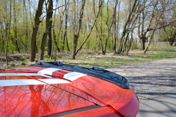 Przedłużenie spojlera Maxton V1 Ford Fiesta ST MK6 (czarny połysk)