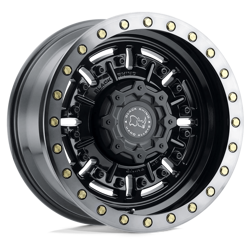 Felga aluminiowa 18" Black Rhino Abrams 18x9,5 ET-18 5x127 Gloss Gun Black W/ Machined Dark Tint