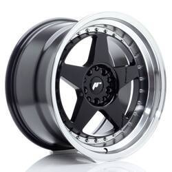 Felga aluminiowa 18" Japan Racing JR6 18x10,5 ET25 5x114,3/120 Gloss Black w/Machined Lip