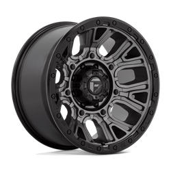 Felga aluminiowa 20" Fuel Traction 20x10 ET-18 8x170 Matte Gunmetal With Black Ring