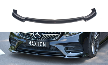 Splitter przedni Maxton V2 Mercedes-Benz E-Class W213 Coupe (C238) AMG-Line (czarny połysk)