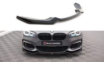 Splitter przedni Maxton V2 BMW 1 F20/F21 M-Power (czarny połysk)