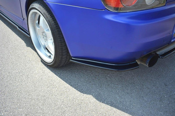 Splittery tylne boczne Maxton Honda S2000 (czarny połysk)