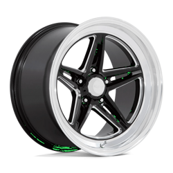 Felga aluminiowa 18" American Racing Vintage VN514 GROOVE 18x7 ET0 5x120,65 Gloss Black