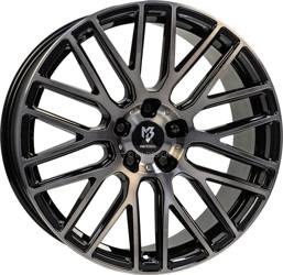 Felga aluminiowa 22" mbDESIGN KV4 22x10 ET42 5x127 Czarny połysk polerowany dymiony