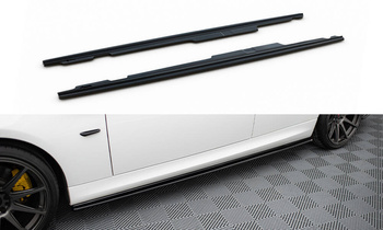 Dokładki progów Maxton BMW 3 E90/91 M-Pack (czarny połysk)