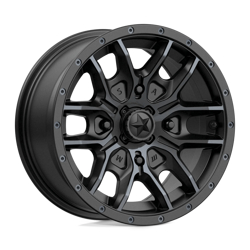 Felga aluminiowa 14" MSA Offroad Wheels M43 FANG 14x7 ET10 4x156 Satin Black