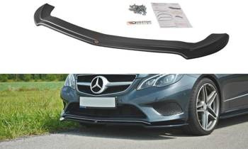 Splitter przedni Maxton V1 Mercedes E W212 (czarny połysk)